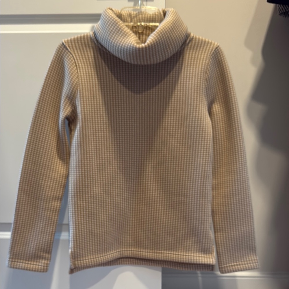 Cozy Tan Turtleneck Sweater